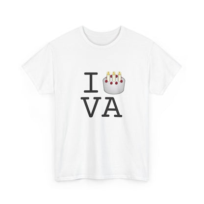 "I Birthday Cake Virginia" Tee