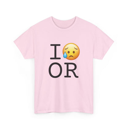 "I'm Sad About Oregon" Tee