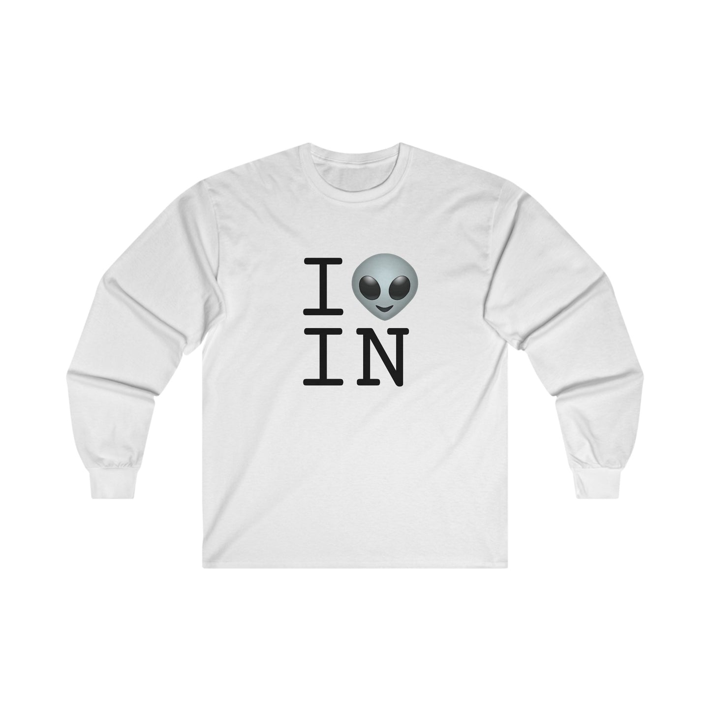 "I Feel Alien in Indiana" Long Sleeve Shirt