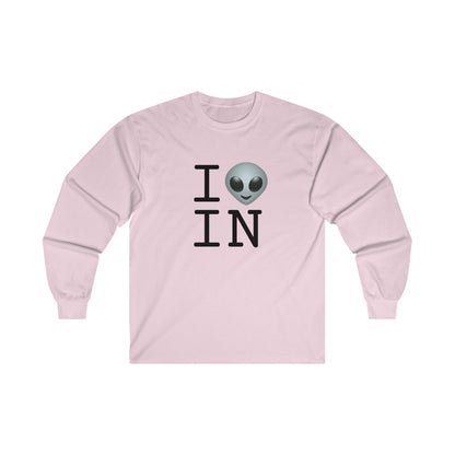 "I Feel Alien in Indiana" Long Sleeve Shirt