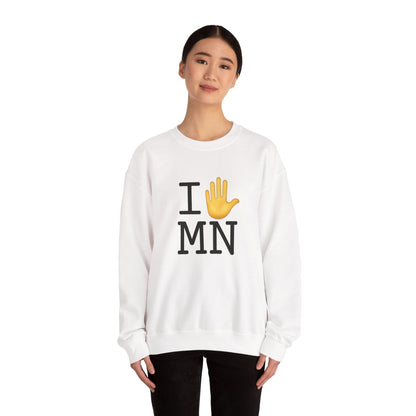 "I Stop (Raised Hand) Minnesota" Sweatshirt