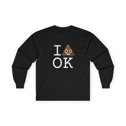 "I Poop in Oklahoma" Long Sleeve Shirt