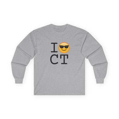 "I'm Cool with Connecticut" Long Sleeve Shirt