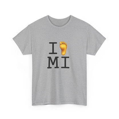 "I Foot Michigan" Tee