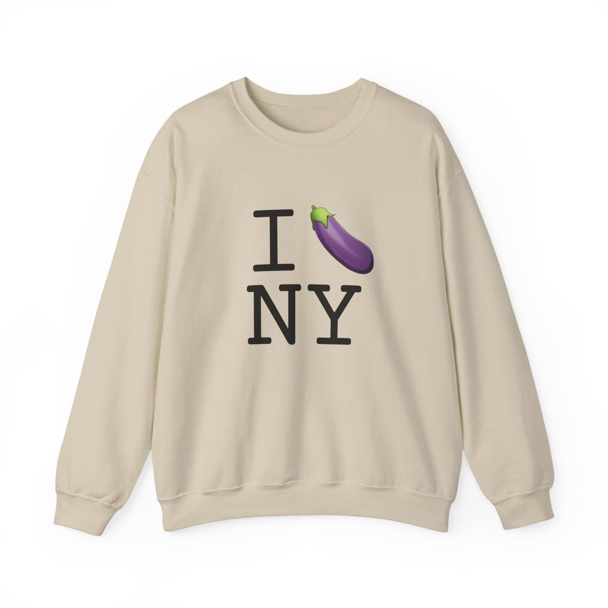 "I Eggplant New York" Sweatshirt