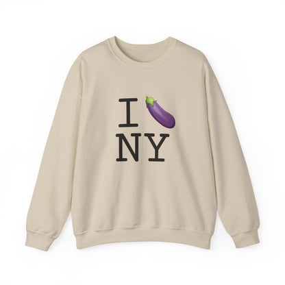 "I Eggplant New York" Sweatshirt
