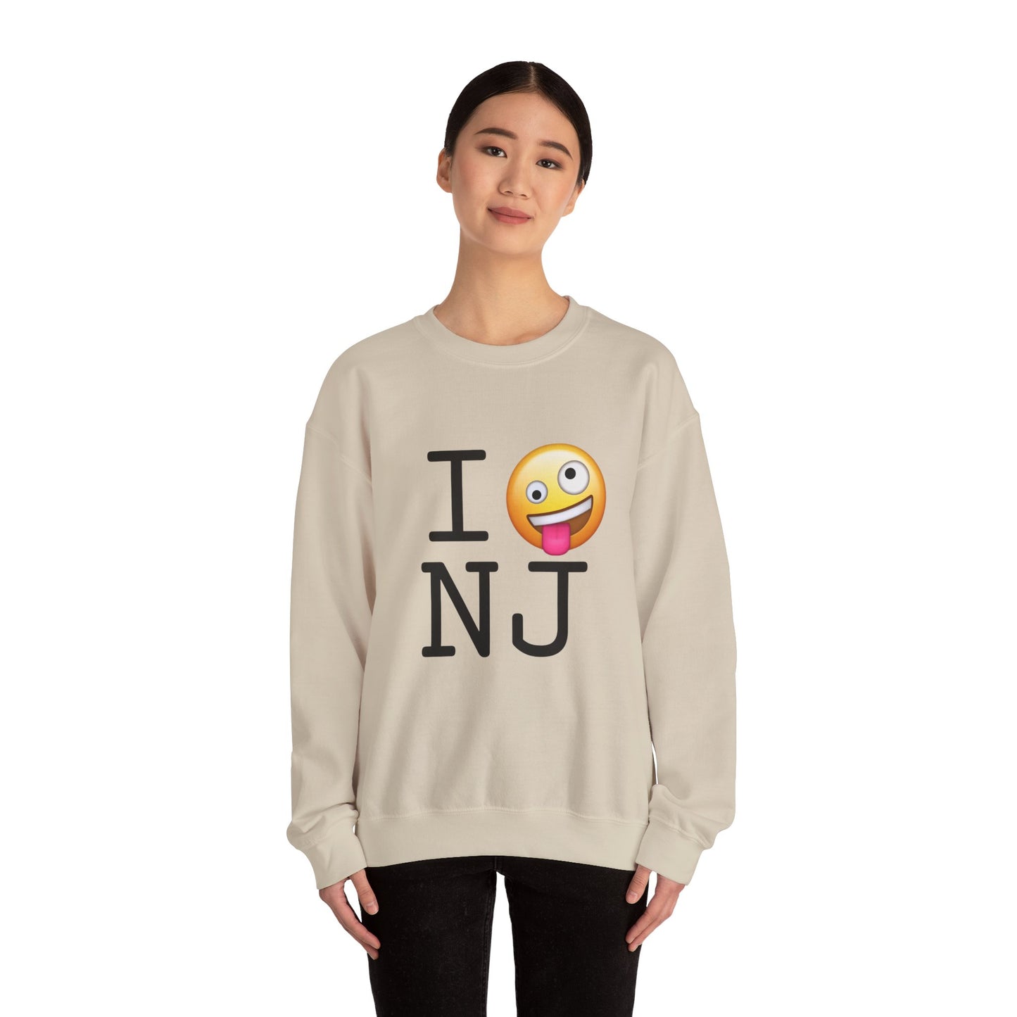 "I'm Crazy about New Jersey" Sweatshirt