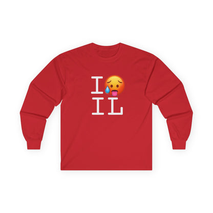 "I'm Hot in Illinois" Long Sleeve Shirt