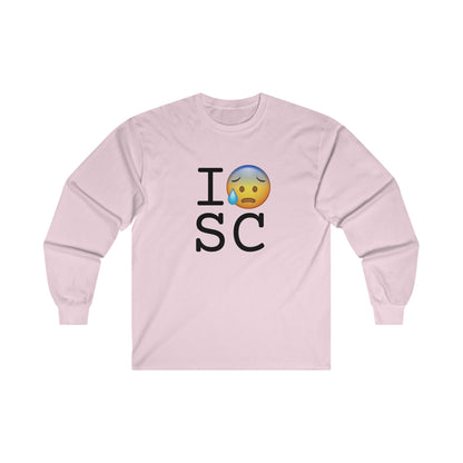 "I'm Anxiously Sweating in South Carolina" Long Sleeve Shirt