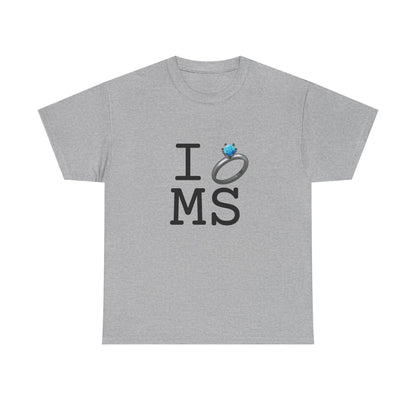 "I'm Married to (Diamond Ring) Mississippi" Tee
