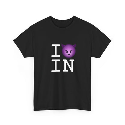 "I'm an Angry Devil about Indiana" Tee