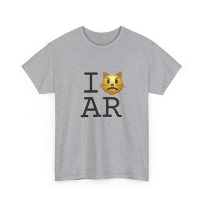 "I'm a Pouting Cat about Arkansas" Tee