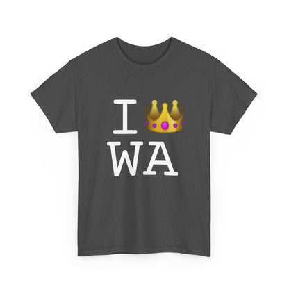 "I'm Royalty (Wear a Crown) in Washington" Tee