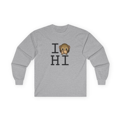 "I Don't Speak about Hawaii" Long Sleeve Shirt