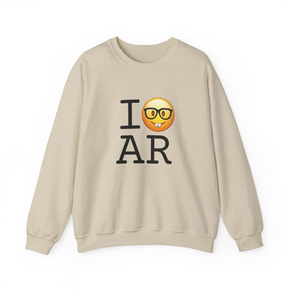 "I'm a Nerd about Arkansas" Sweatshirt