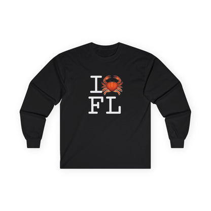 "I Crab Florida" Long Sleeve Shirt