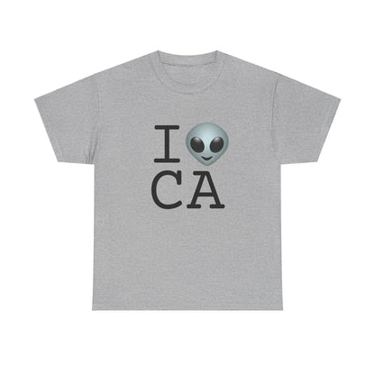 "I Feel Alien in California" Tee