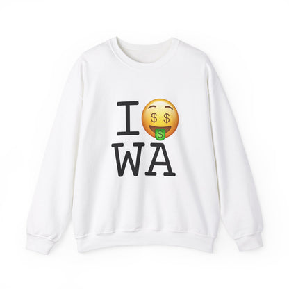 "I Get Rich in Washington" Sweatshirt