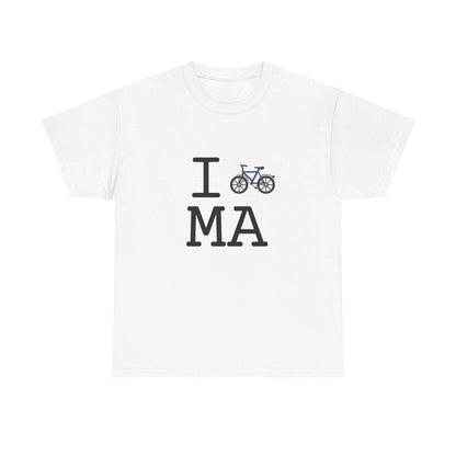 "I Bicycle Massachusetts" Tee