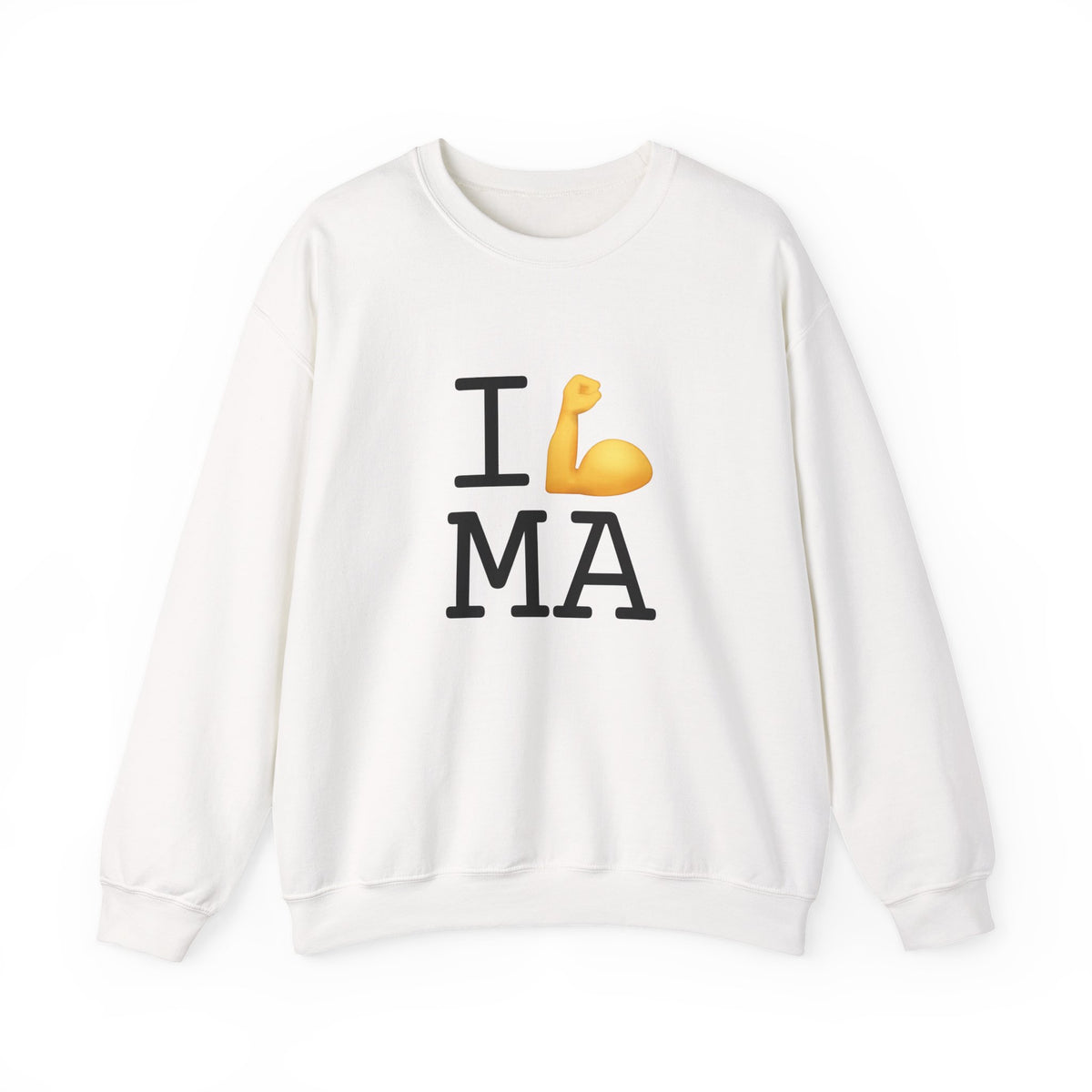 "I Flex in/on Massachusetts" Sweatshirt