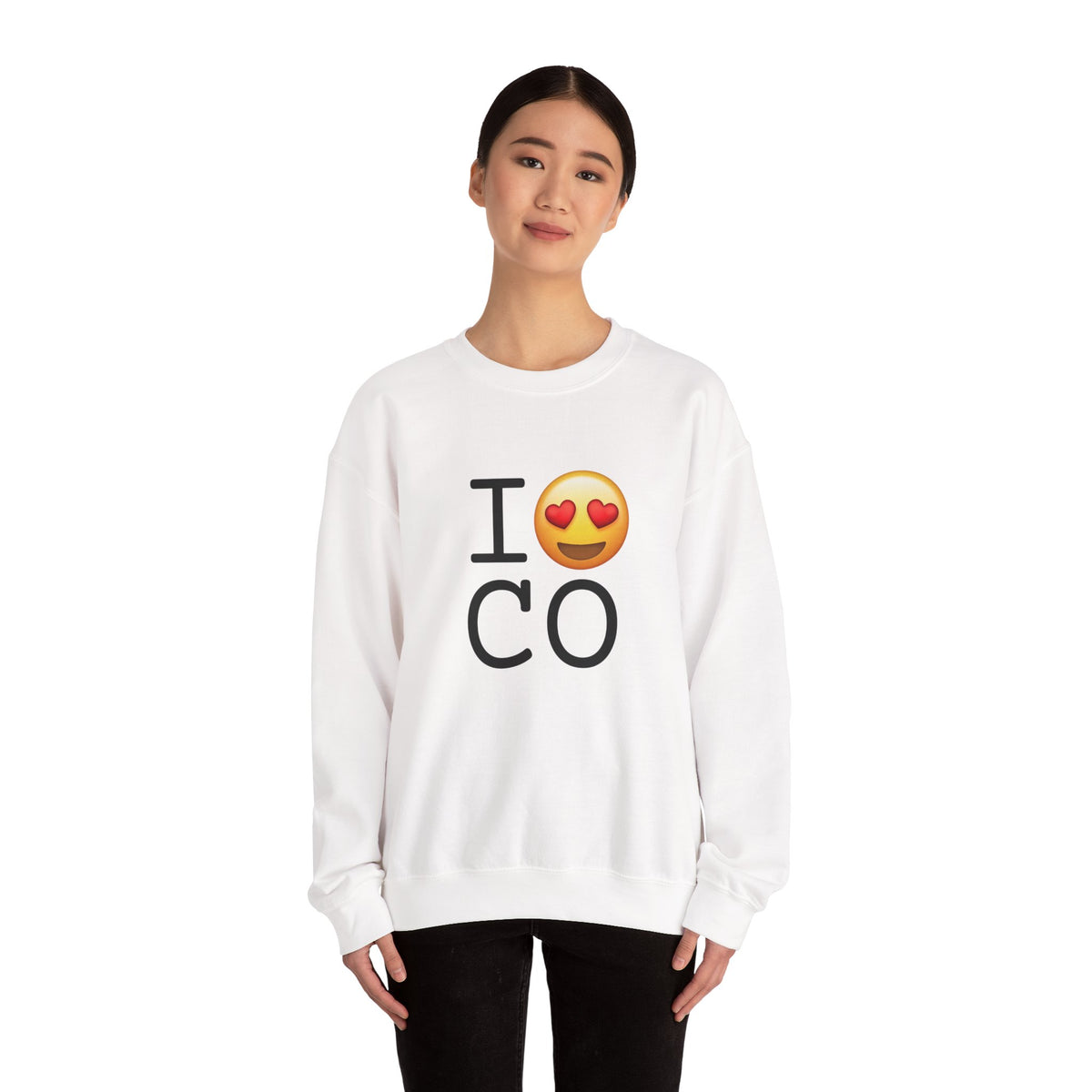 "I have Heart Eyes for Colorado" Sweatshirt