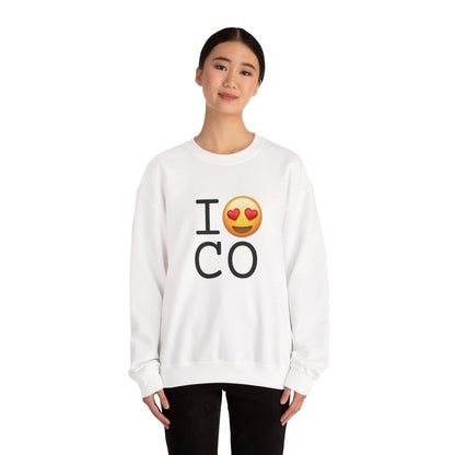 "I have Heart Eyes for Colorado" Sweatshirt