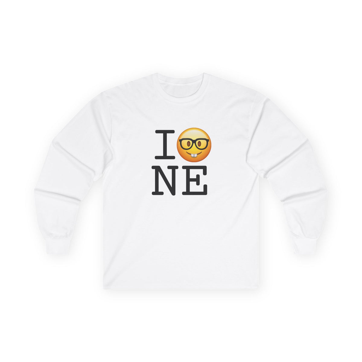"I'm a Nerd about Nebraska" Long Sleeve Shirt