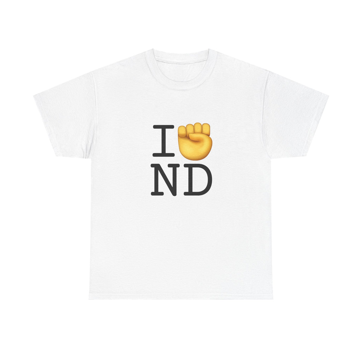 "I Raise my Fist with North Dakota" Tee