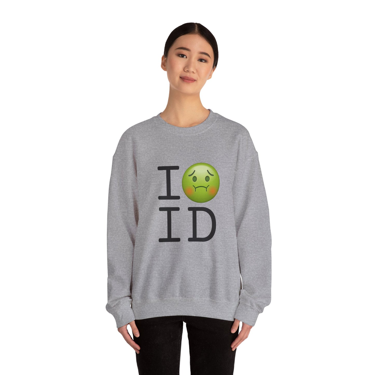 "I'm Nauseous about Idaho" Sweatshirt