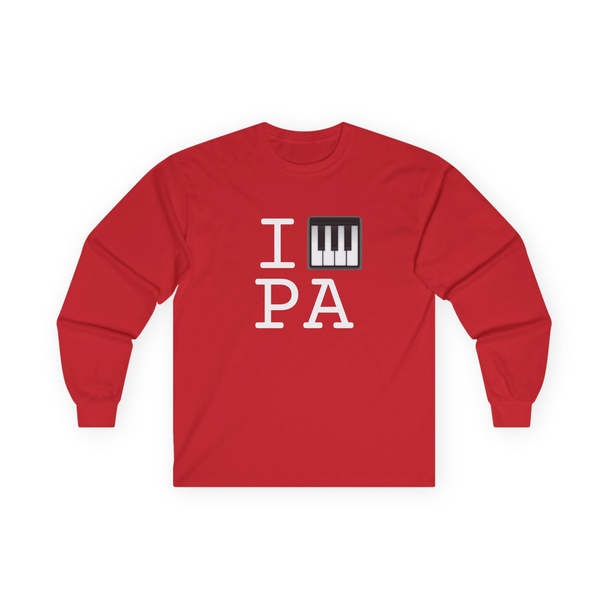 "I Piano Pennsylvania" Long Sleeve Shirt