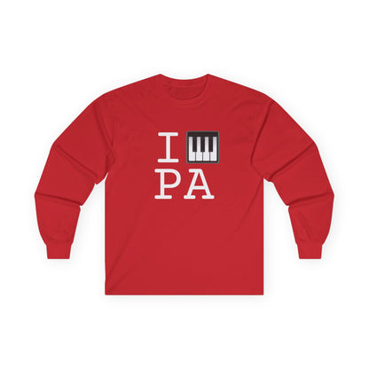 "I Piano Pennsylvania" Long Sleeve Shirt