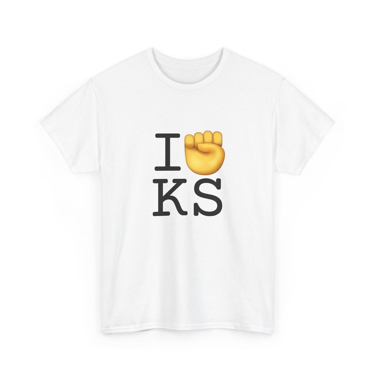 "I Raise my Fist with Kansas" Tee
