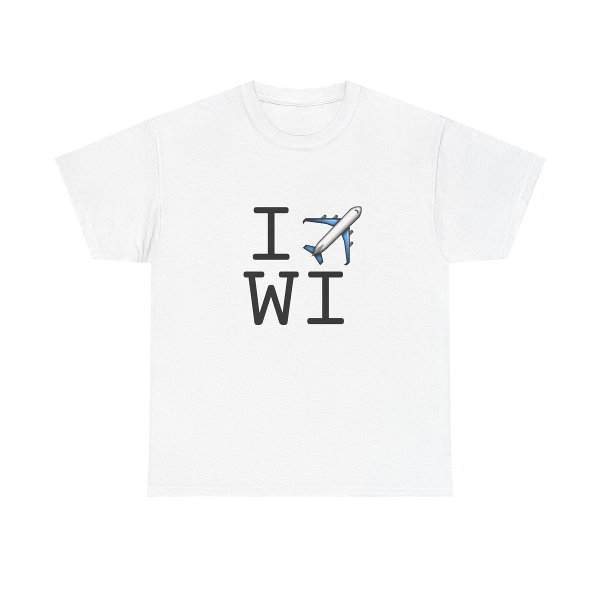 "I Fly Over Wisconsin" Tee