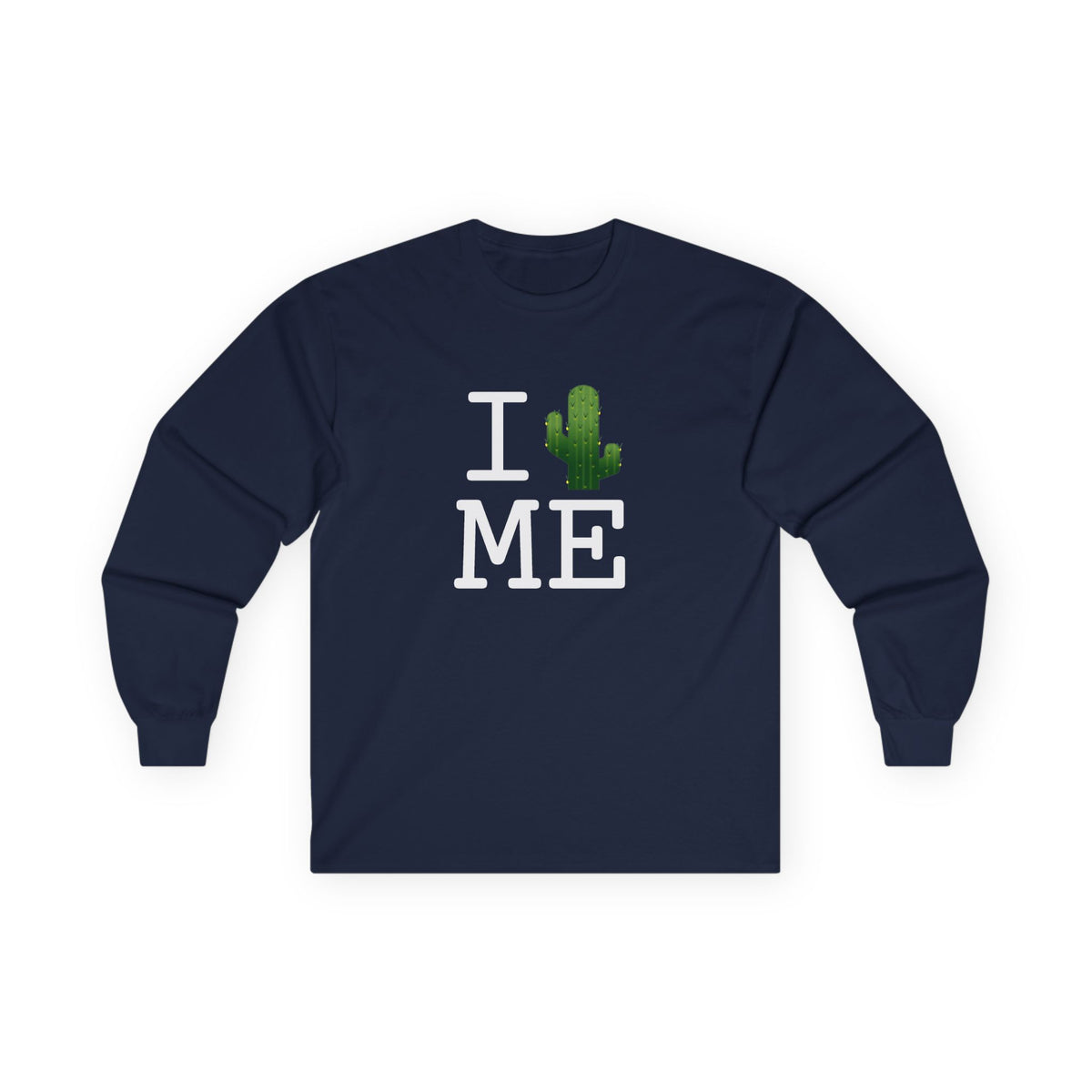 "I Cactus Maine" Long Sleeve Shirt