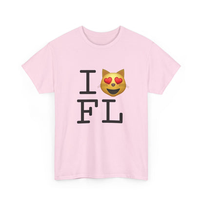 "I'm a Cat that Loves Florida" Tee