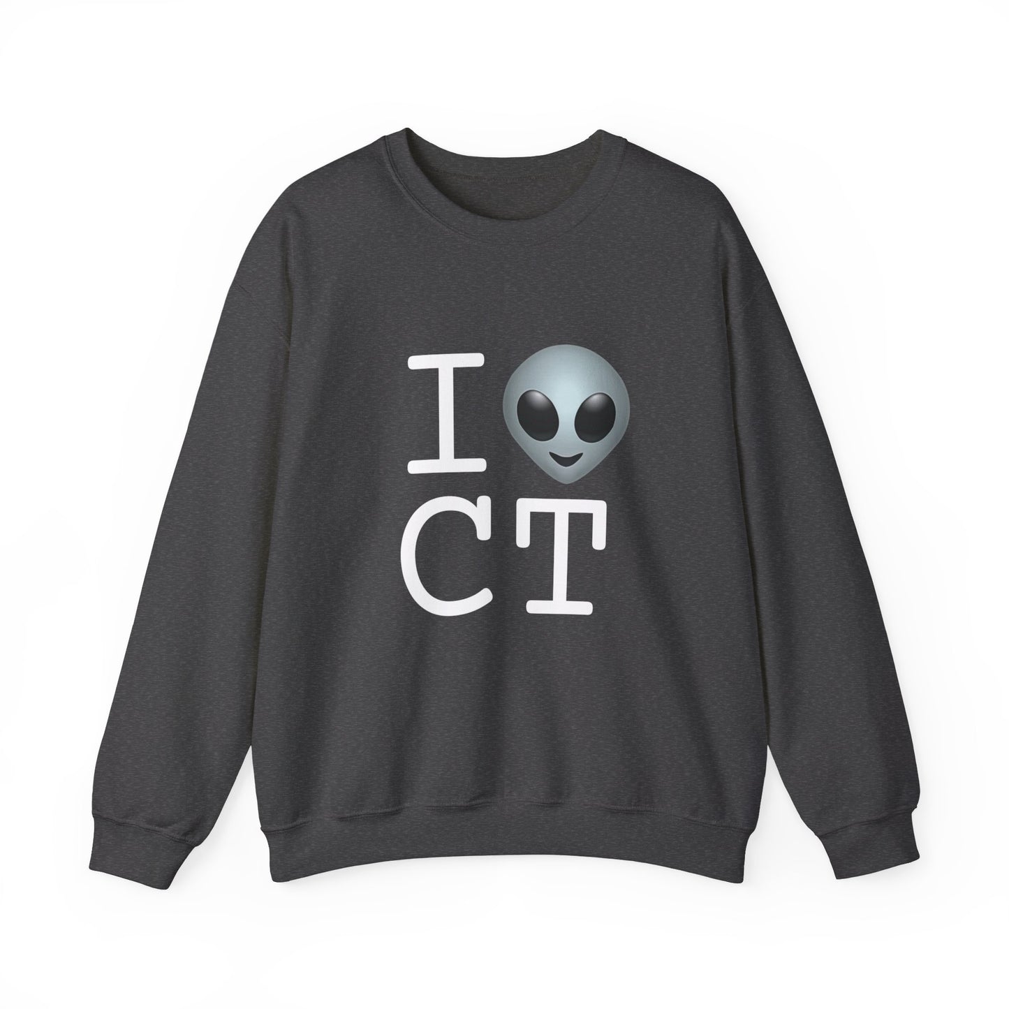 "I Feel Alien in Connecticut" Sweatshirt
