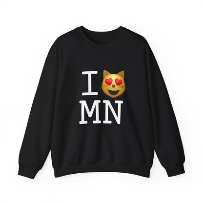 "I'm a Cat that Loves Minnesota" Sweatshirt