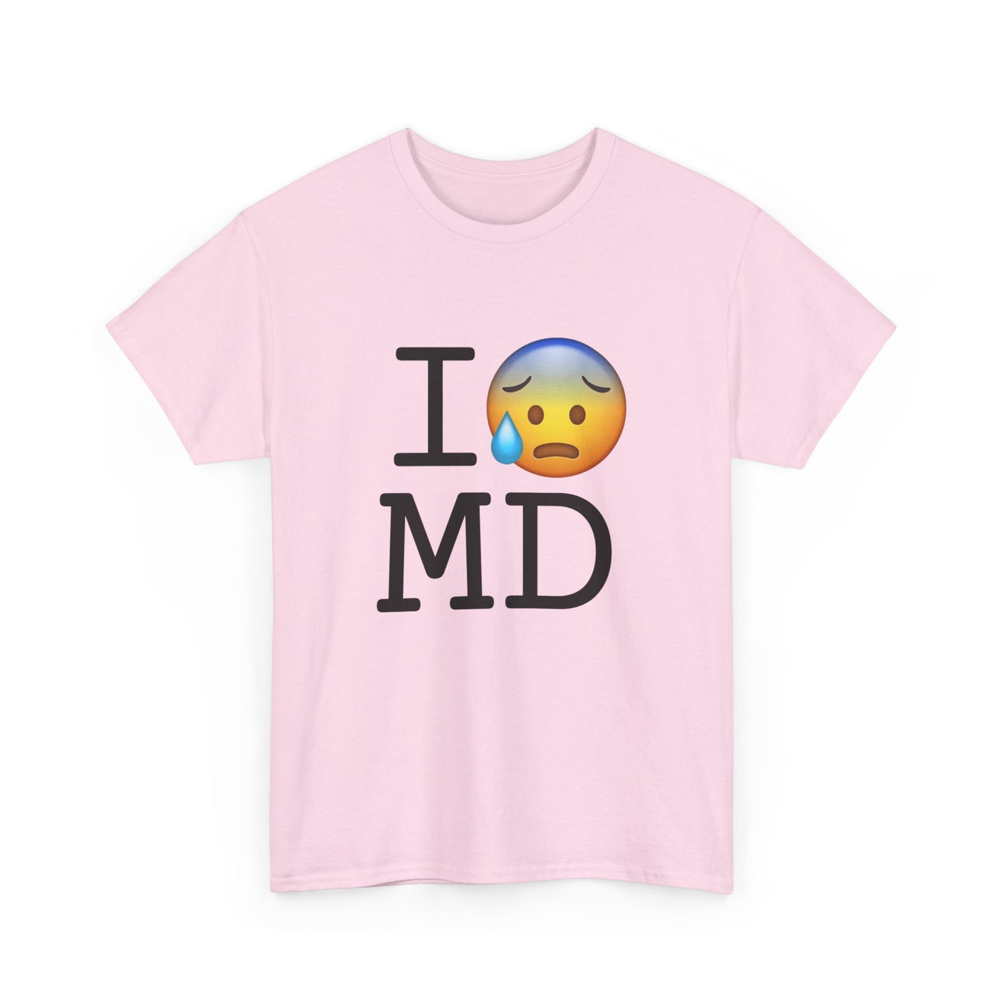 "I'm Anxiously Sweating in Maryland" Tee