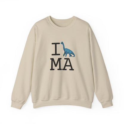 "I'm a Dinosaur in Massachusetts" Sweatshirt