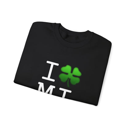 "I'm Lucky (Clover) in Michigan" Sweatshirt