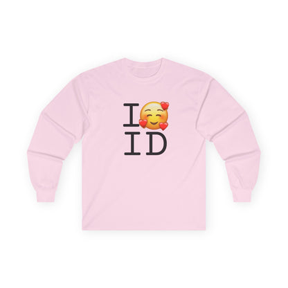 "I Adore Idaho" Long Sleeve Shirt