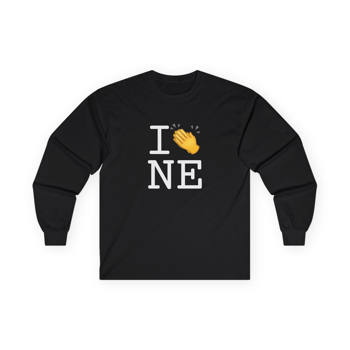 "I Applaud Nebraska" Long Sleeve Shirt