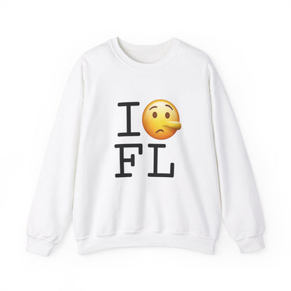 "I Lie about Florida" Sweatshirt