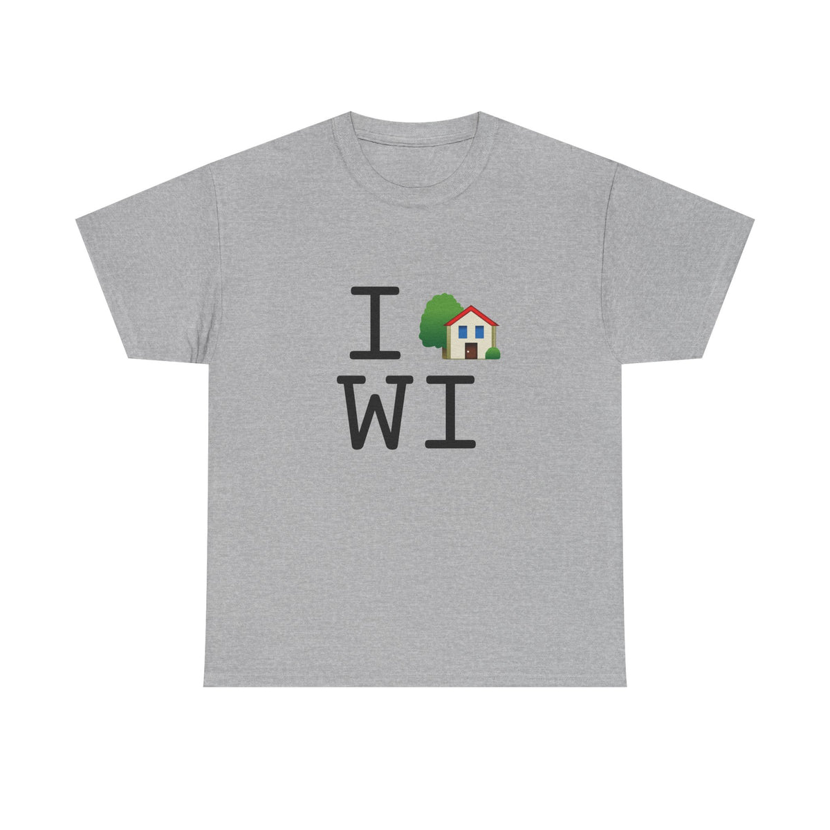 "I'm Home in Wisconsin" Tee