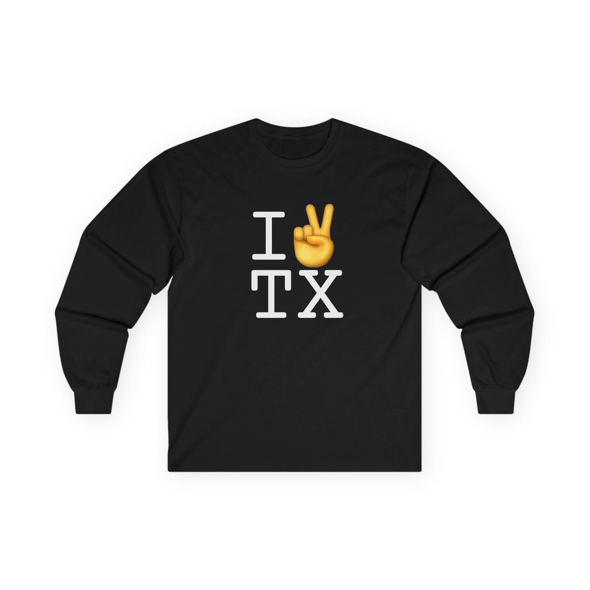 "I Show Peace to Texas" Long Sleeve Shirt