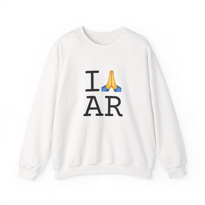 "I Pray for Arkansas" Sweatshirt
