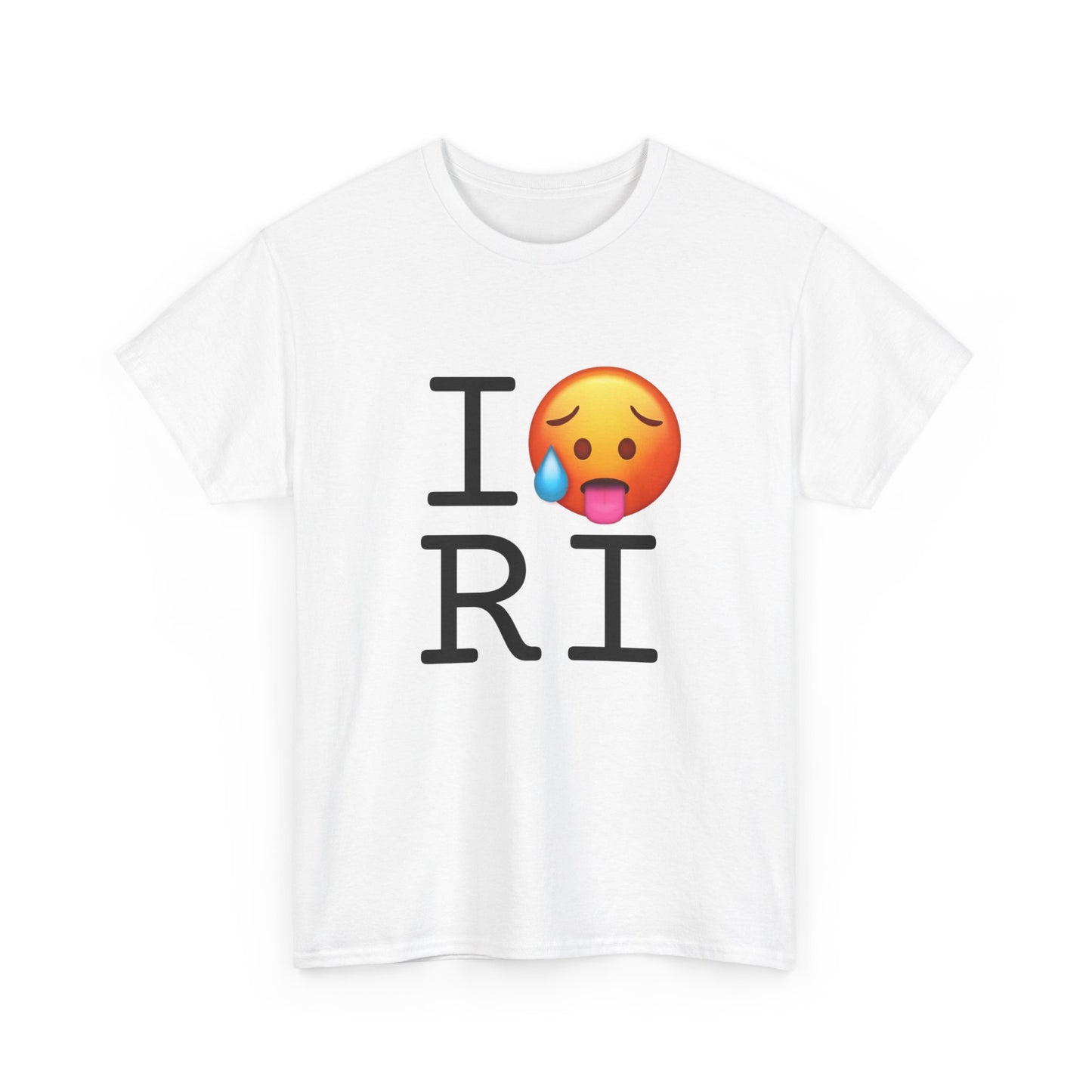 "I'm Hot in Rhode Island" Tee