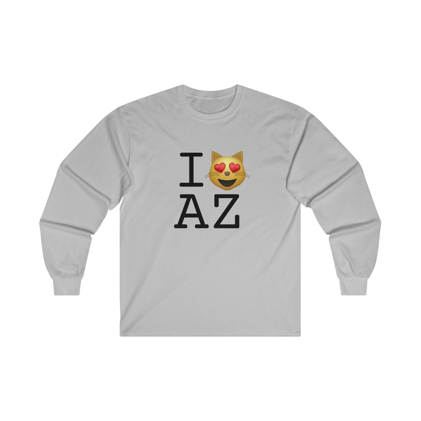 "I'm a Cat that Loves Arizona" Long Sleeve Shirt