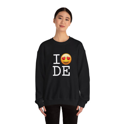 "I have Heart Eyes for Delaware" Sweatshirt
