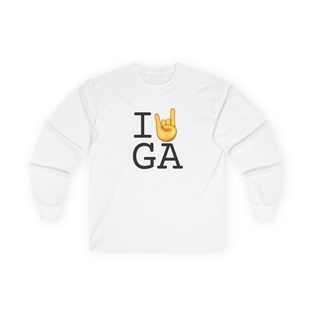 "I Rock On with Georgia" Long Sleeve Shirt